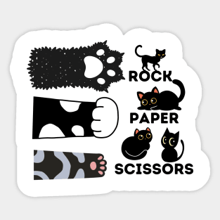 Rock Paper Scissors Sticker